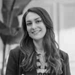 Irina Jeltac,Conseillère principale, marketing et communications at Regroupement des jeunes chambres de commerce du Québec testimonial for Maxime Archambault motion designer
